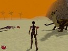 Eliynn and Keil in the bone desert