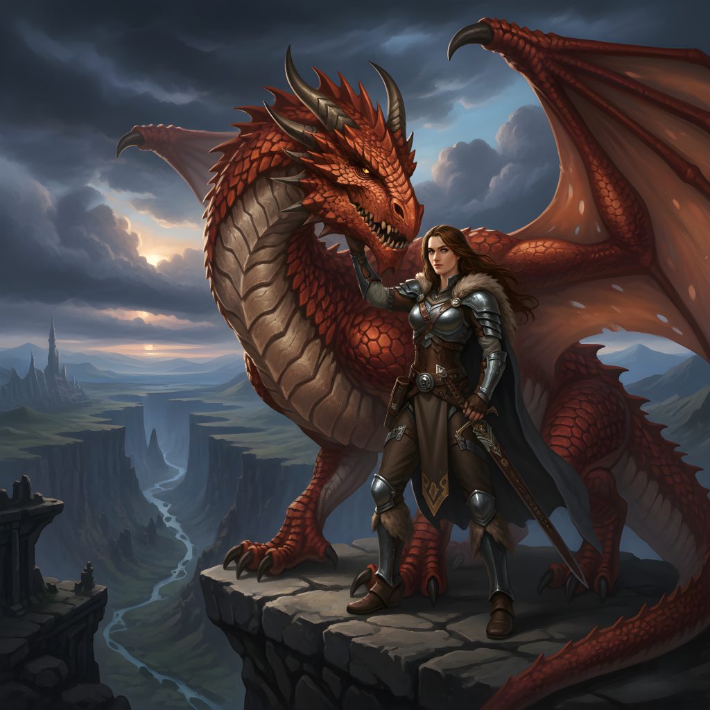 Rynn and Arokh overlooking canyon